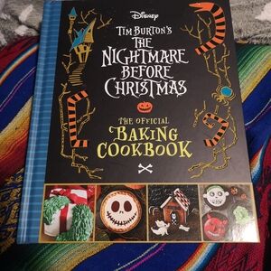 Disney Tim Burton's Nightmare Before Christmas Cookbook - Black and Gold